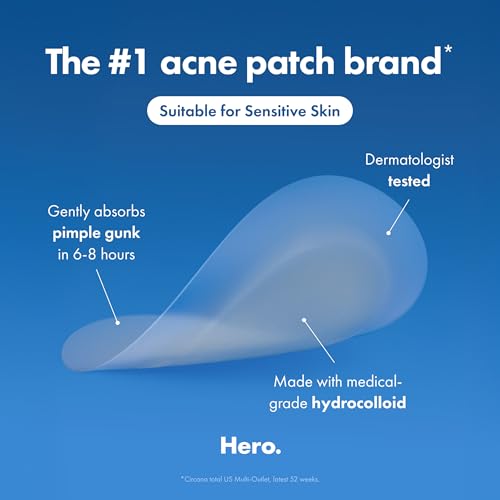 Mighty Patch Invisible+ Daytime Acne Pimple Patch, 72 Count