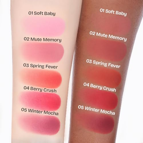 MILKTOUCH Cream Blush & Lip Tint - Soft Blur Mousse, 0.16 oz