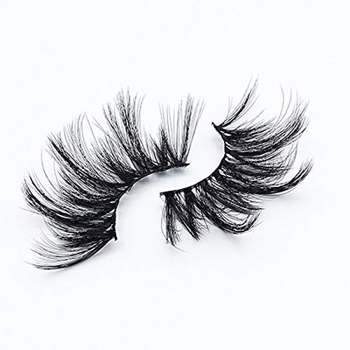 25MM Mink False Eyelashes Strip Lashes - 8 Pairs Fluff