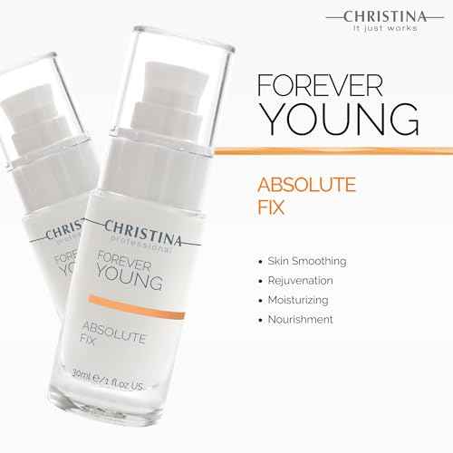 Christina Forever Young Absolute Fix Peptide Serum For Face with Vitamin C | Collagen Boosting, Skin Tightening Effect | Daily Moisturization Face Serum | For Combination, Dry, Normal Skin 30ml
