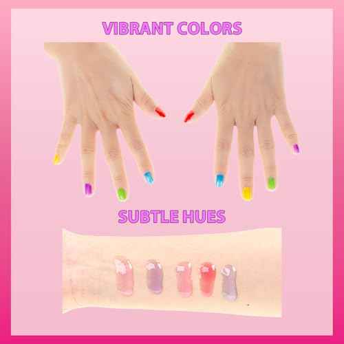 Barbie Cosmetic Makeup Set for Girls with Super Sparkly Lip Gloss Nail Polish and Nail Stickers 11 Pieces, Perfect for Parties Sleepovers Makeovers, Birthday Holiday Gift, Ages by Townley Girl