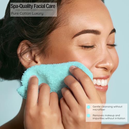 Living Fashions 12-Pack Washcloths 13x13 Soft Cotton