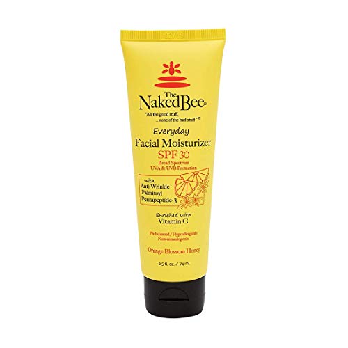 The Naked Bee Orange Blossom Vitamin C Facial Moisturizer SPF 30 + Orange Blossom Honey Collection + Hand & Cuticle Healing Salve
