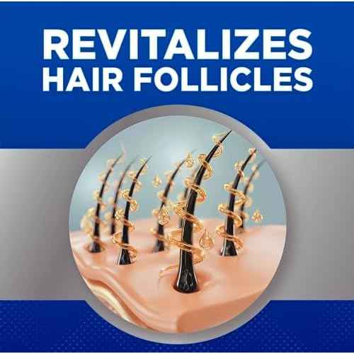 Kirkland Signature Hair Regrowth Treatment Minoxidil Foam for Men, 2.11 oz, 6 Count (6 Month Supply) - 2 MicroFiber Cleaning Cloths and Comb Included