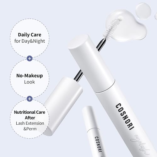 COSNORI Long Active Eyelash Serum - Korean Lash & Brow Growth 0.3oz