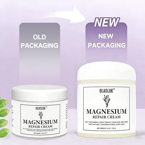 Neuropathy Cream - Magnesium Nerve Relief Lotion for Sleep, Magnesium Mama Lotion for Neuropathy Foot, Hands, Legs, Soothing Relief Relaxation Body Butter, 4 FL.OZ.