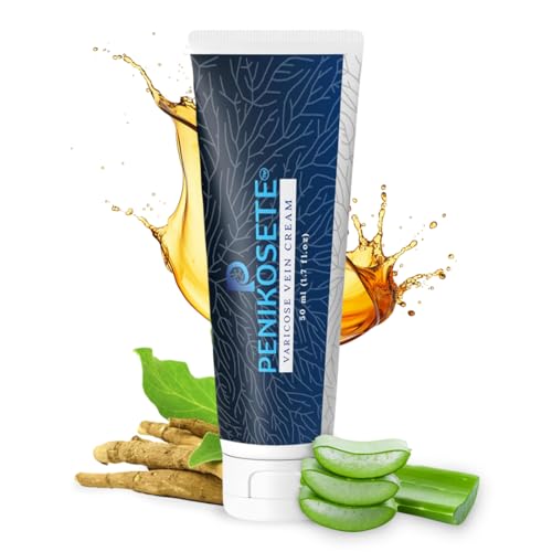 PENIKOSETE Varicose & Spider Vein Cream - Natural Ayurvedic Leg Formula