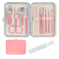 10-in-1 Manicure Kit with Nail Clippers & Glass File