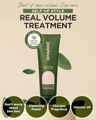 JENNYHOUSE Self-Up Real Volume Hair Treatment - Damaged Hair Repair, 7.8oz