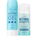 Ebanel Glow & Renew Skincare Duo ? Exfoliating Face Scrub + Retinol Moisturizer ? Brightening & Anti-Aging Set for Smooth, Youthful Skin