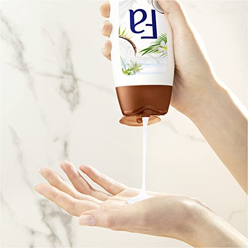 Fa Coconut Milk Nourishing Shower Cream with Natural Coconut Extract and Exotic Nourishing Fragrance of Coconut Milk 250ml