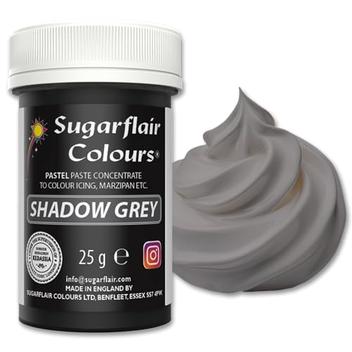 Sugarflair Spectral Paste Shadow Grey Edible Food Colouring