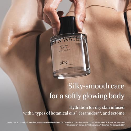 KUNDAL Satin Glow Body Oil - Glowing Orchard, 3.38oz