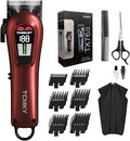 TCMKY Cordless & Corded Hair Clippers for Men