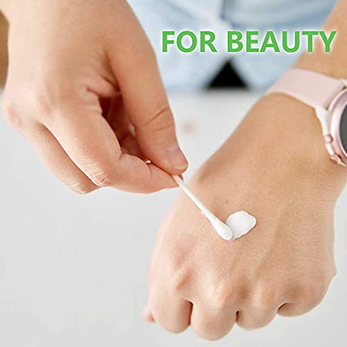 1200 Pcs Bamboo & Wooden Cotton Swabs for Personal Care, Hygienic & Eco-Friendly