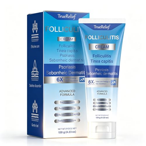 Folliculitis Relief Cream - Gentle Post-Shave Moisturizer for Men & Women - 4.23 oz
