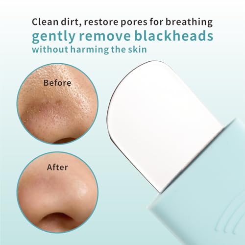 2-in-1 Blackhead Remover Tool with Silicone Face Scrubber