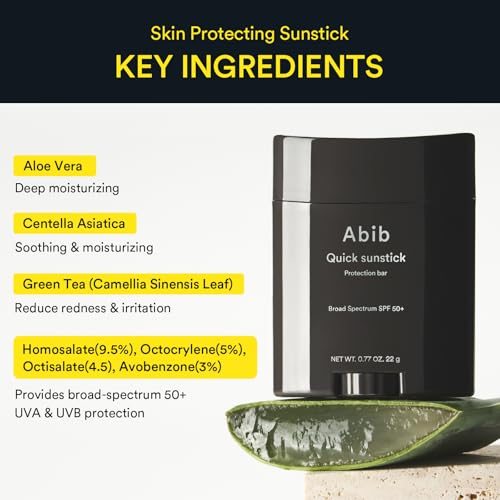 Abib Airy & Quick Sunscreen Stick SPF50+ - 2 Count
