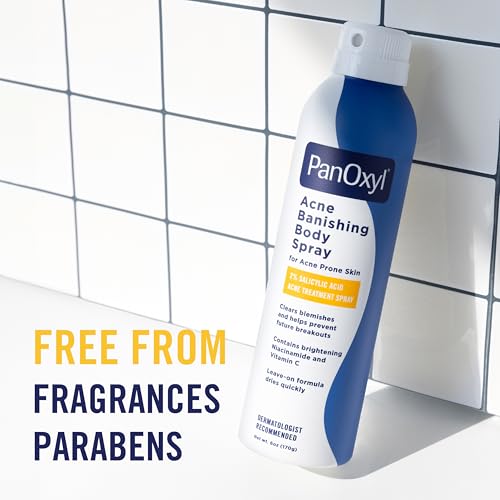 PanOxyl Acne Banishing Body Spray 2% Salicylic Acid 6oz
