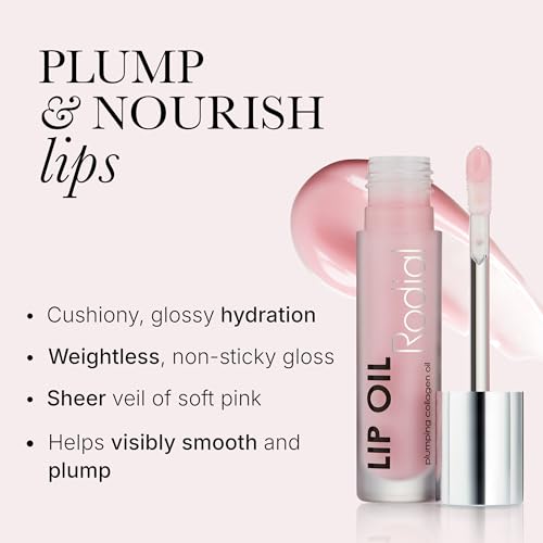 Rodial Plumping Collagen Lip Oil - Hydrating Vegan Lip Gloss