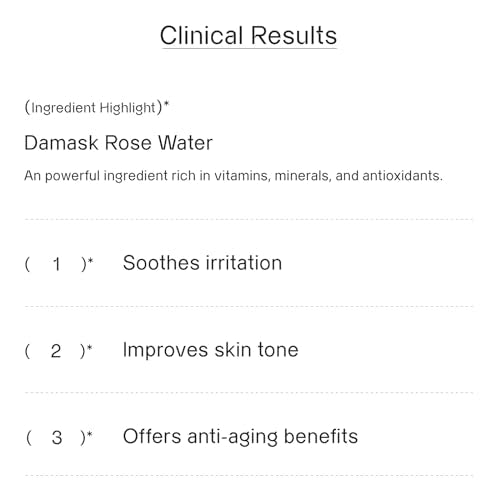 Peptide Recovery Mask with Cica and Rose Water, Calms and Soothes, Antioxidant-Rich Sheet Mask for Sensitive Skin, 7 Count