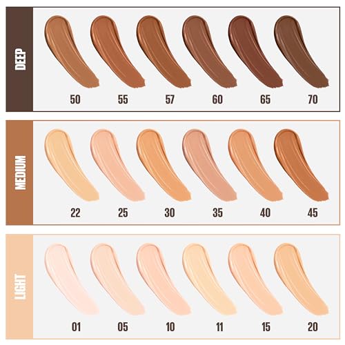 Maybelline New York Fit Me Liquid Concealer Makeup, Natural Coverage, Lightweight, Conceals, Covers Oil-Free, Caramel, 1 Count (Packaging May Vary)