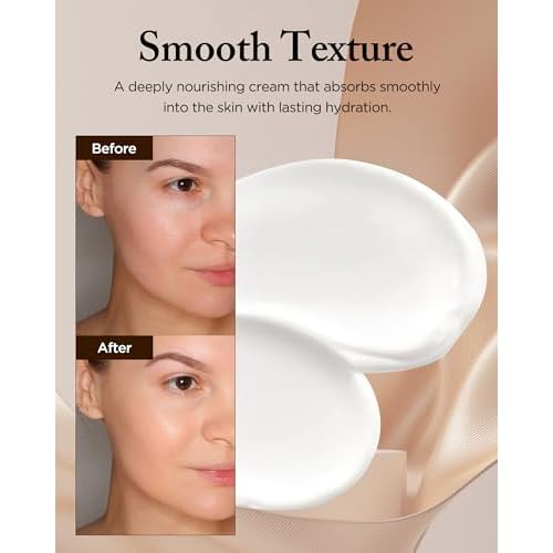 Hyoyong Cream ? Korean Herbal Fermented Face Cream with Deer Antler & Royal Jelly ? Helps Improve Look of Firmness, Rich Dewy Nourishment for Dry Mature Skin, Elasticity, Intensive 1.69 fl oz