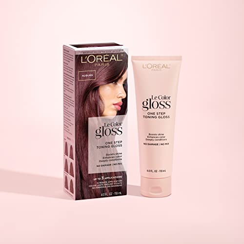 L'Oréal Paris Le Color One Step Toning Hair Gloss Auburn 4oz