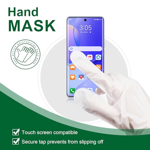 SULADEC Hydrating Hand Mask Gloves with Shea Butter & Goat Milk - 5 Pairs