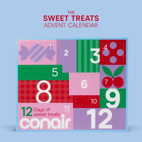 Conair 21-Piece Hair Accessories Advent Calendar Gift Set