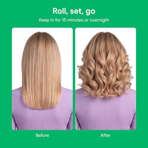 Conair Heatless Curlers Set of 48 Assorted Foam Rollers for Overnight Styling