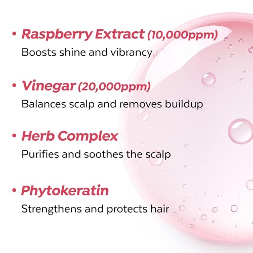 A'PIEU Raspberry Hair Vinegar Rinse - Scalp Cleanser 6.76oz