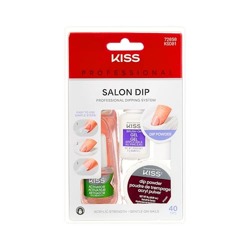 KISS Salon Dip Professional Dipping System - Dip Powder Manicure Kit