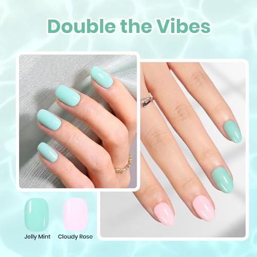 Beetles Mint Green Nail Polish - Jelly Mint Seafoam