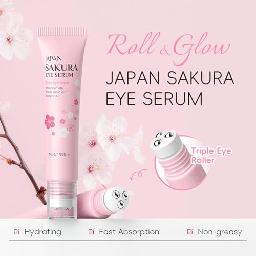 Japan Sakura Skincare Kit Gifts For Teen Girls - Gentle & Hydrating Kids Skin Care Set For Girls Ages 8-12 - Skin Care For Teens 10-12 - Teen Facial Kit With Bunny Headband