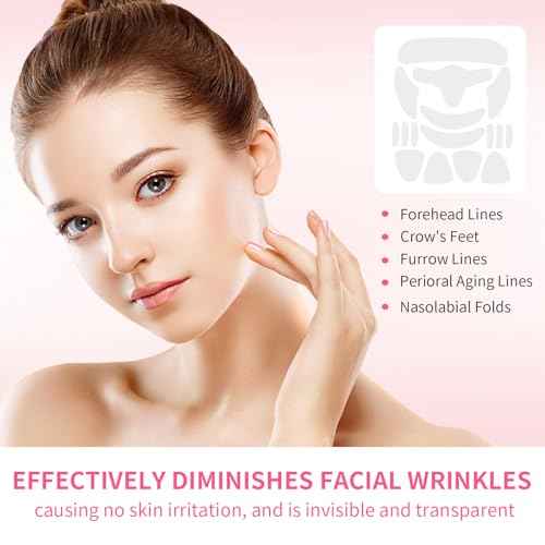 Facial Wrinkle Patches - 16 Pcs Anti Wrinkle Patches for Forehead, Neck, Smile Lines & Chin, Reusable Silicone Patches for Wrinkles, Overnight Facial Patches to Reduce Fine Lines for Women & Men??