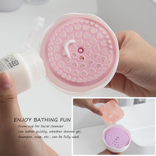 Facial Cleanser Foamer Cup - Portable Foam Maker for Face Wash