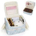 CUBETASTIC Nail Polish Organizer Case - Holds 45 Bottles