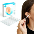 Reusable Ear Cleaning Sticks - 24 Pack Dual-Tip Sticky Swabs