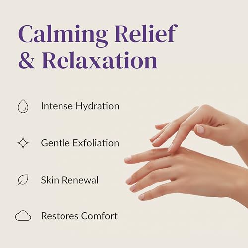 Epielle Relaxing Hand Mask Gloves with Melatonin & Lavender (6 Pairs)