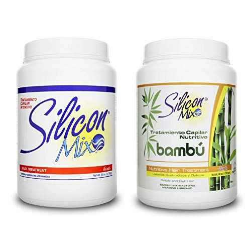Combo | Silicon Mix 60oz + Silicon Mix Bambu 60oz - Hair Treatment
