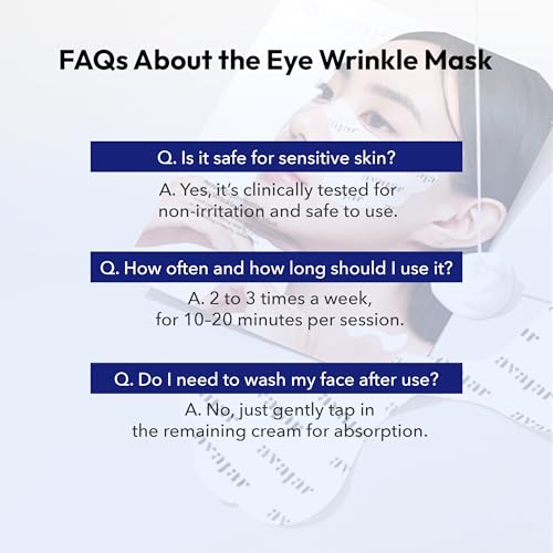 Avajar Premium Collagen Eye Patches - Firming & Hydrating 5 Sheets