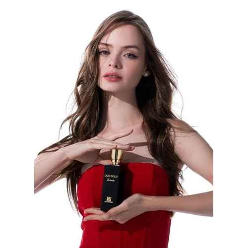 Oud Gold Incense - Arabian Perfume for Women and Men, Unisex Perfume 2.7oz (80ml) - Inspired by L.V O.mbr? N.omade,Strong & Seductive - Oud, Rose, Saffron, Amberwood & Raspberry