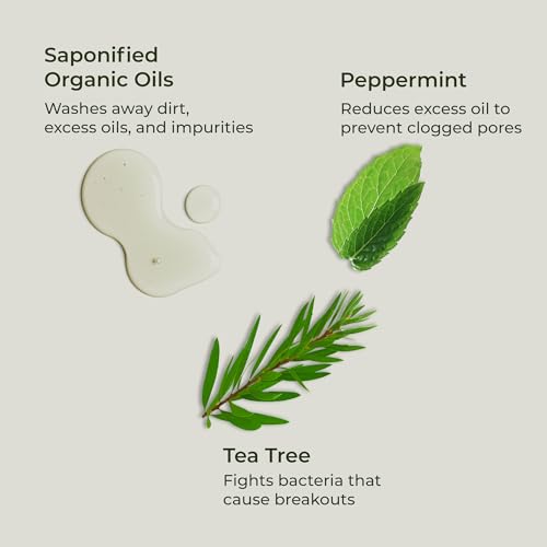 Sulina Shop Peppermint Tea Tree Bath Soaps, Calms & Soothes with Pure Extracts & Essential Oils, Skin Soothing, Moisturizing and Nourishing (Pack of 4, Peppermint Tea Tree)