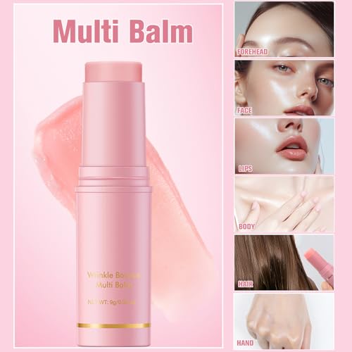 Hydrating Eye & Lip Balm Stick - Cooling Under Eye Cream, 2 Pack
