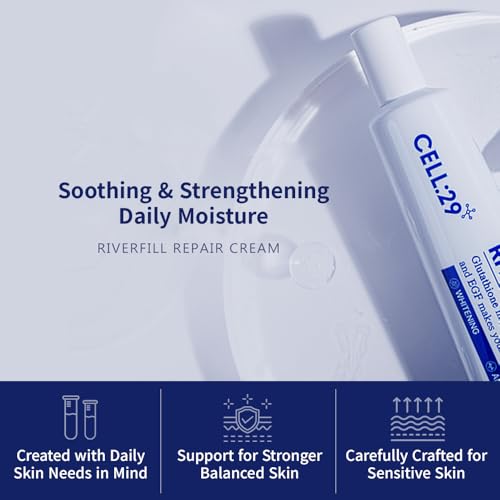 CELL:29 Riverfill Repair Cream | Skin Barrier, Moisturizer for face, Daily Skincare - 40ml