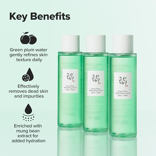 Beauty of Joseon Green Plum AHA BHA Toner - Hydrating Facial Exfoliator 150ml