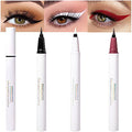 3-Piece Waterproof Liquid Eyeliner Set - White, Red & Black