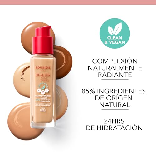 Bourjois Healthy Mix Clean & Vegan Foundation - 50C Rose Ivory