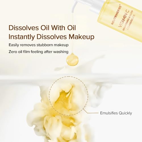 Neutriherbs Vitamin C Makeup Remover Oil - Waterproof Cleanser